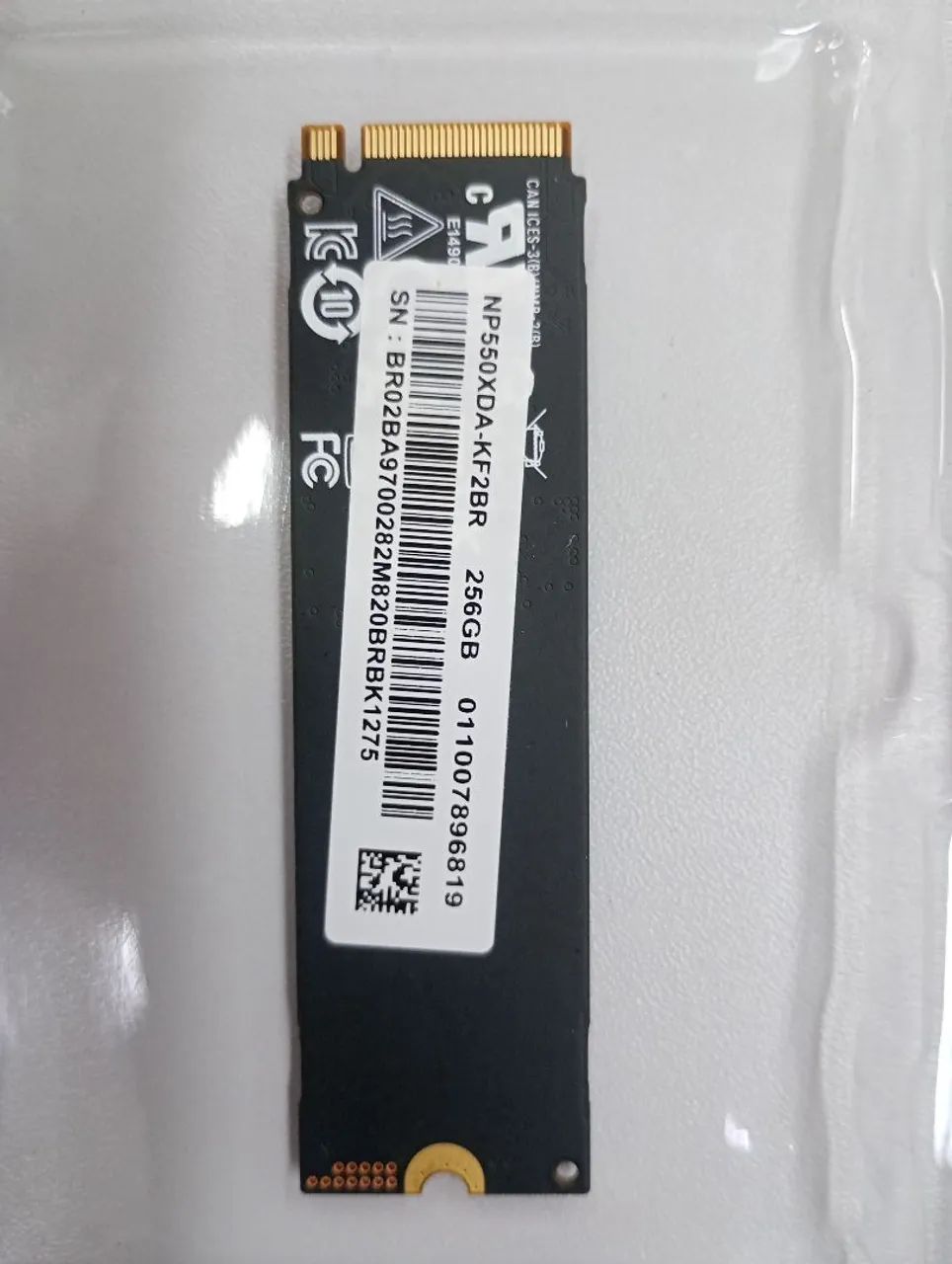 Nvm Samsung PM991 256GB M.2 NVMe - Foto 2