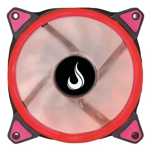Cooler Fan 120mm Rise Mode Galaxy Led Red *Molex - WZetta