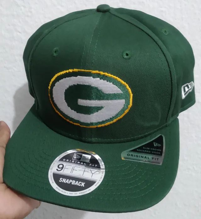 Boné Original New Era Green Bay Packers 950 Team - Tamanho Único