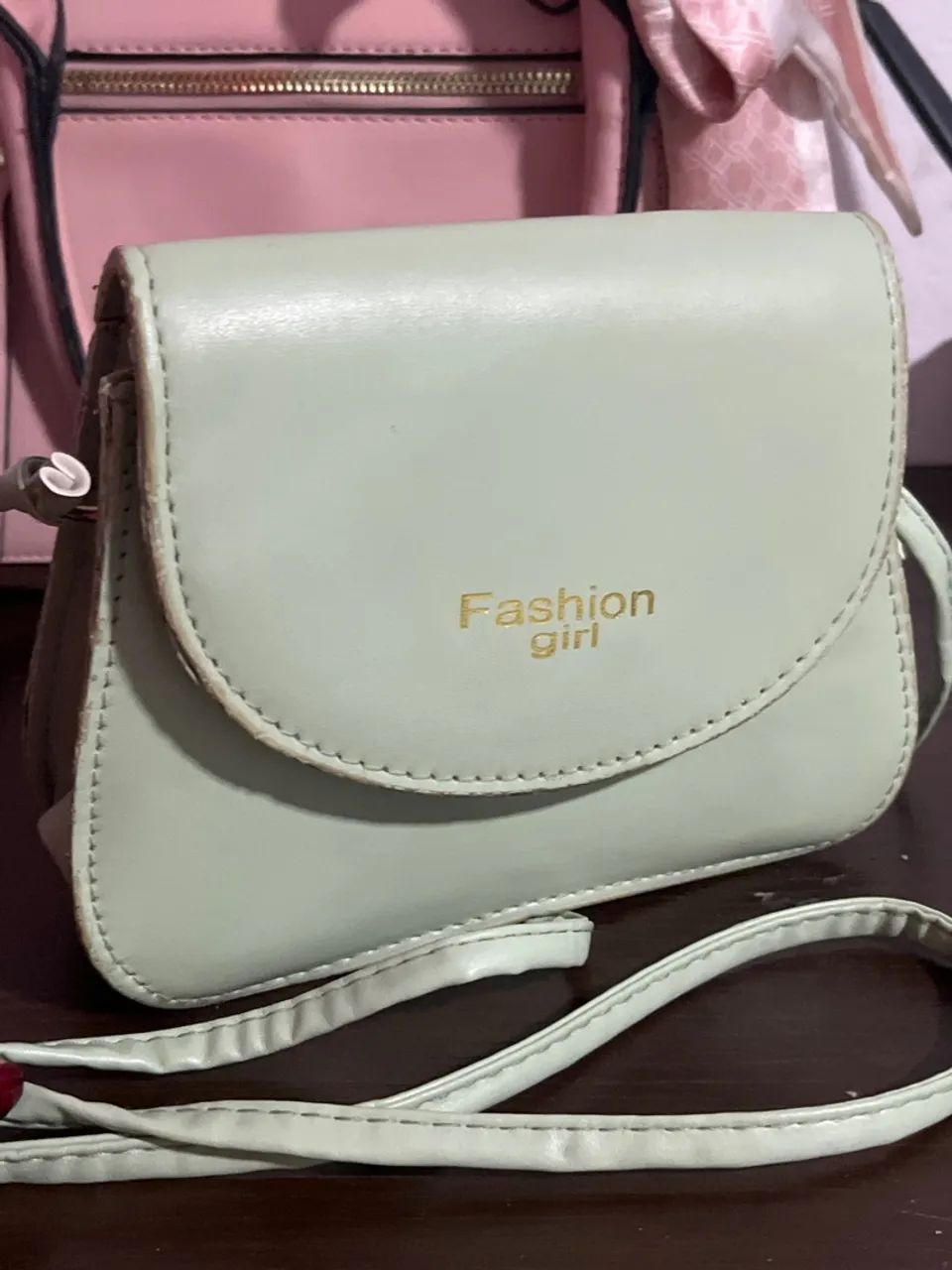 Bolsa de Ombro Verde - Fashion Girl - Foto 3