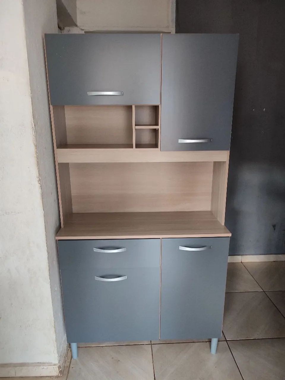 Armário de Cozinha Compacto com Design Moderno - Foto 5