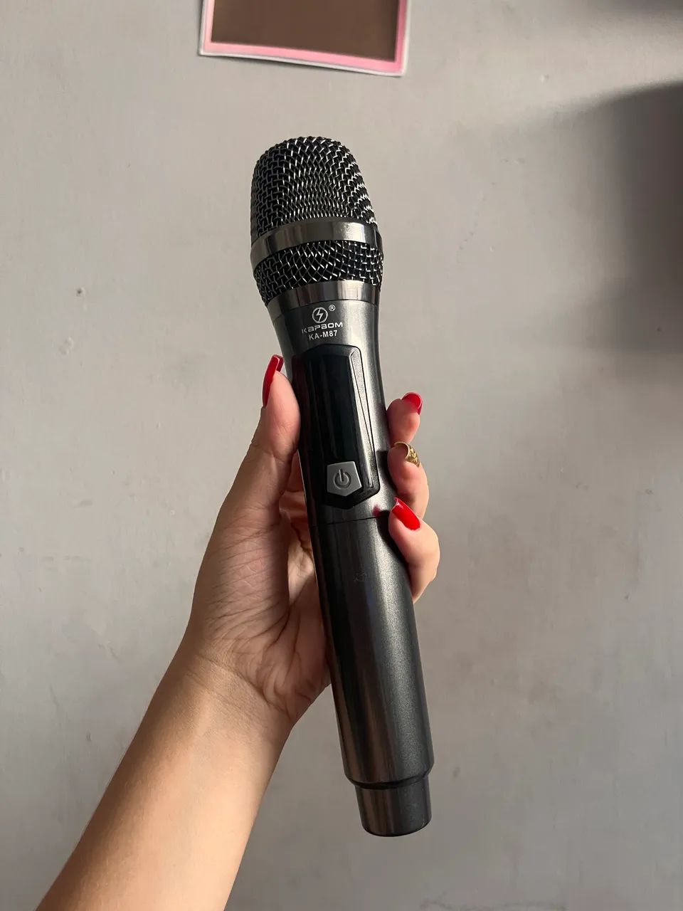 Microfone sem fio 2 unidades  - Foto 2