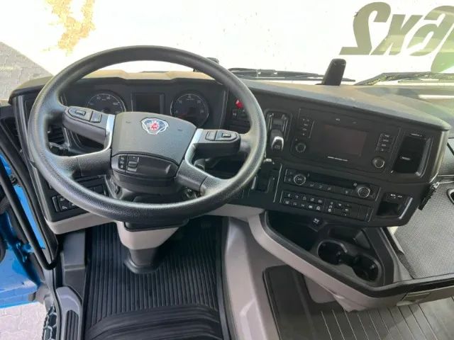 Caminhão Scania R 450 6x2 ano 2022/2023 Azul Teto Alto R450  - Foto 10