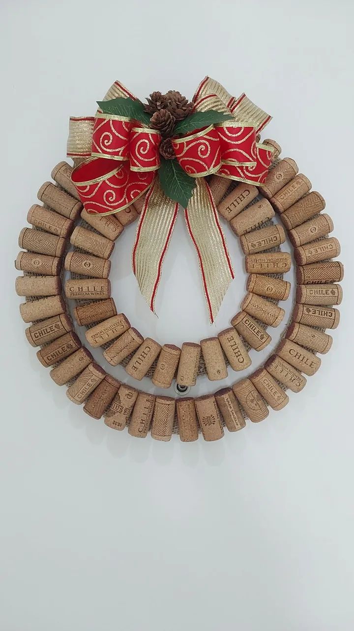 Guirlanda de rolhas. 35 cm - Foto 4
