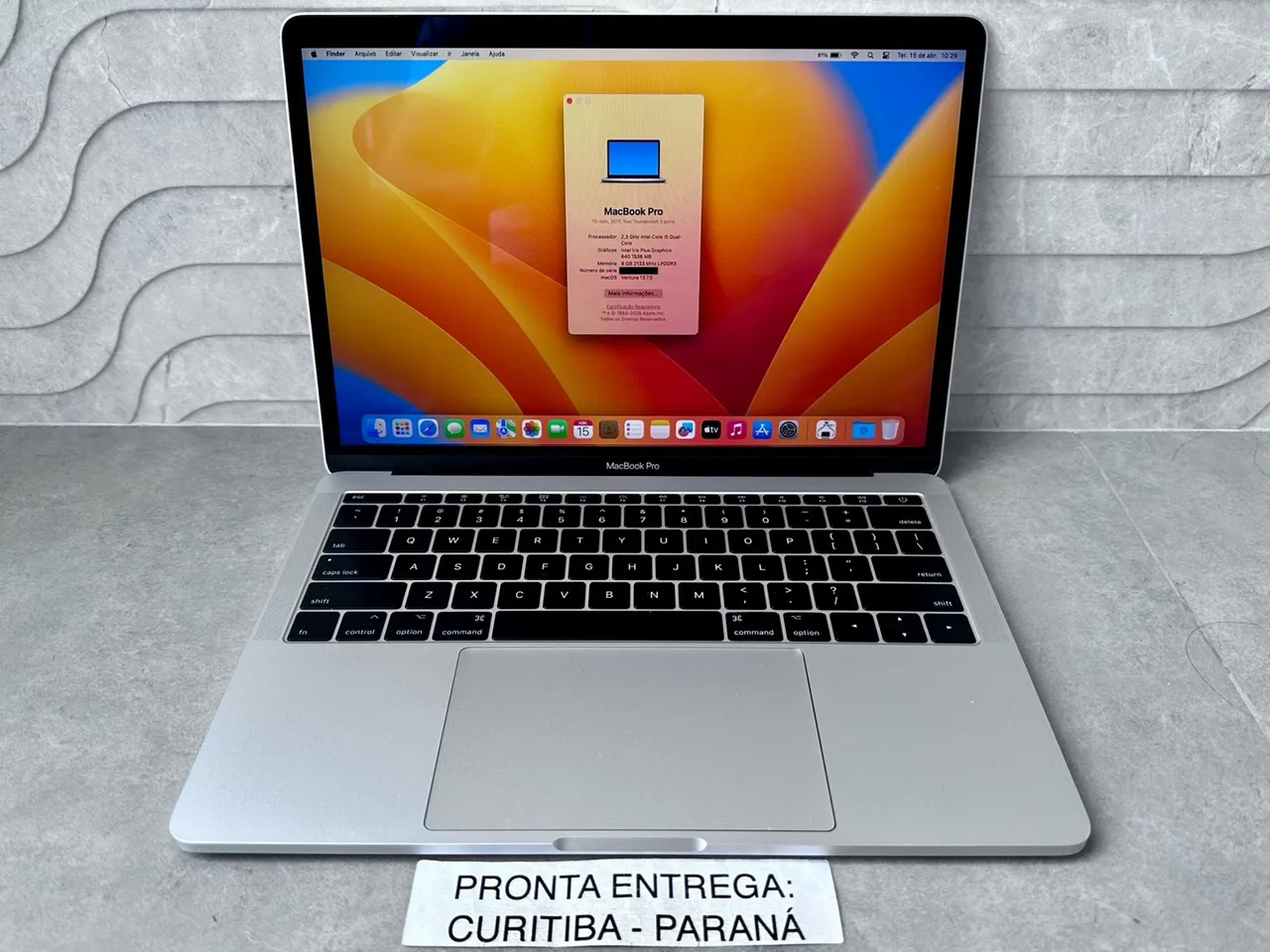 macbook pro 13 polegadas 2017