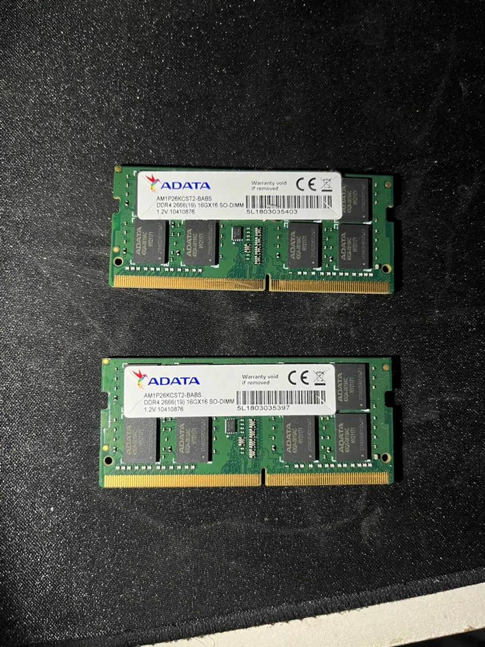 Memória Ram 32GB ADATA DDR4 2x16GB 2666MHz
