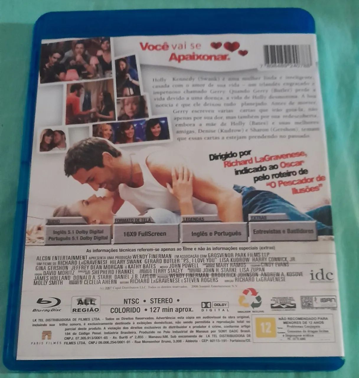 BLU-RAY P.S. EU TE AMO (FILME) - Foto 2