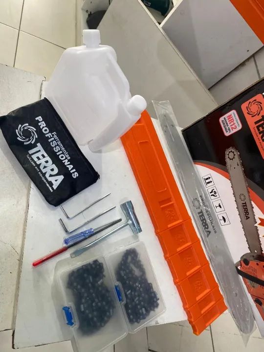 Motosserra terra a gasolina 52cc  - Foto 2