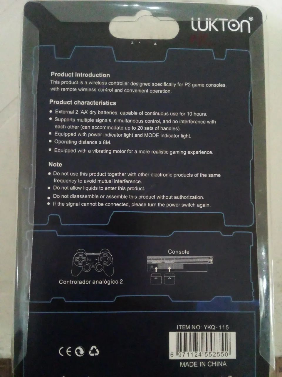 Controle Wireless 2.4G - LUKTON - Foto 2