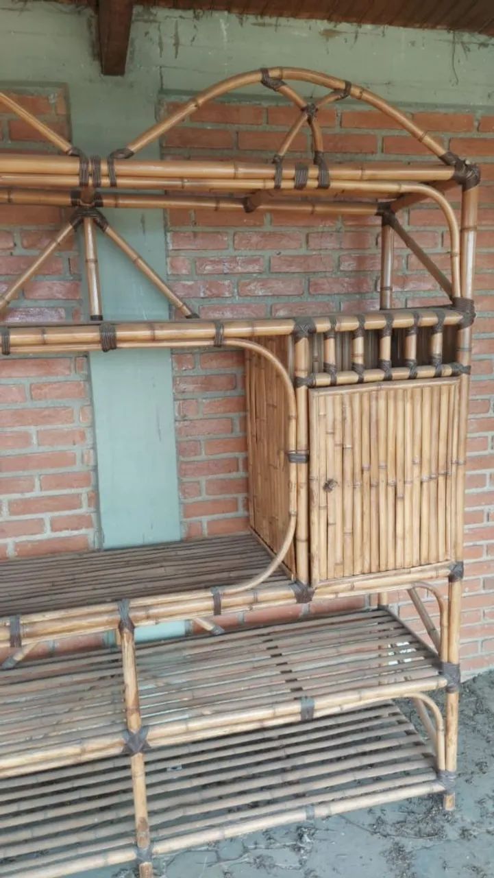 Estante Grande de Bambú - Foto 2