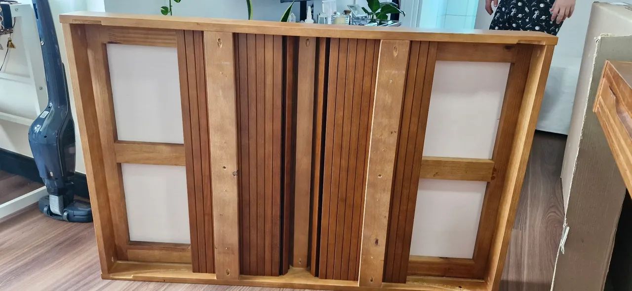 Mesa de Jantar Extensível Retangular com Tampo de Vidro - Foto 2