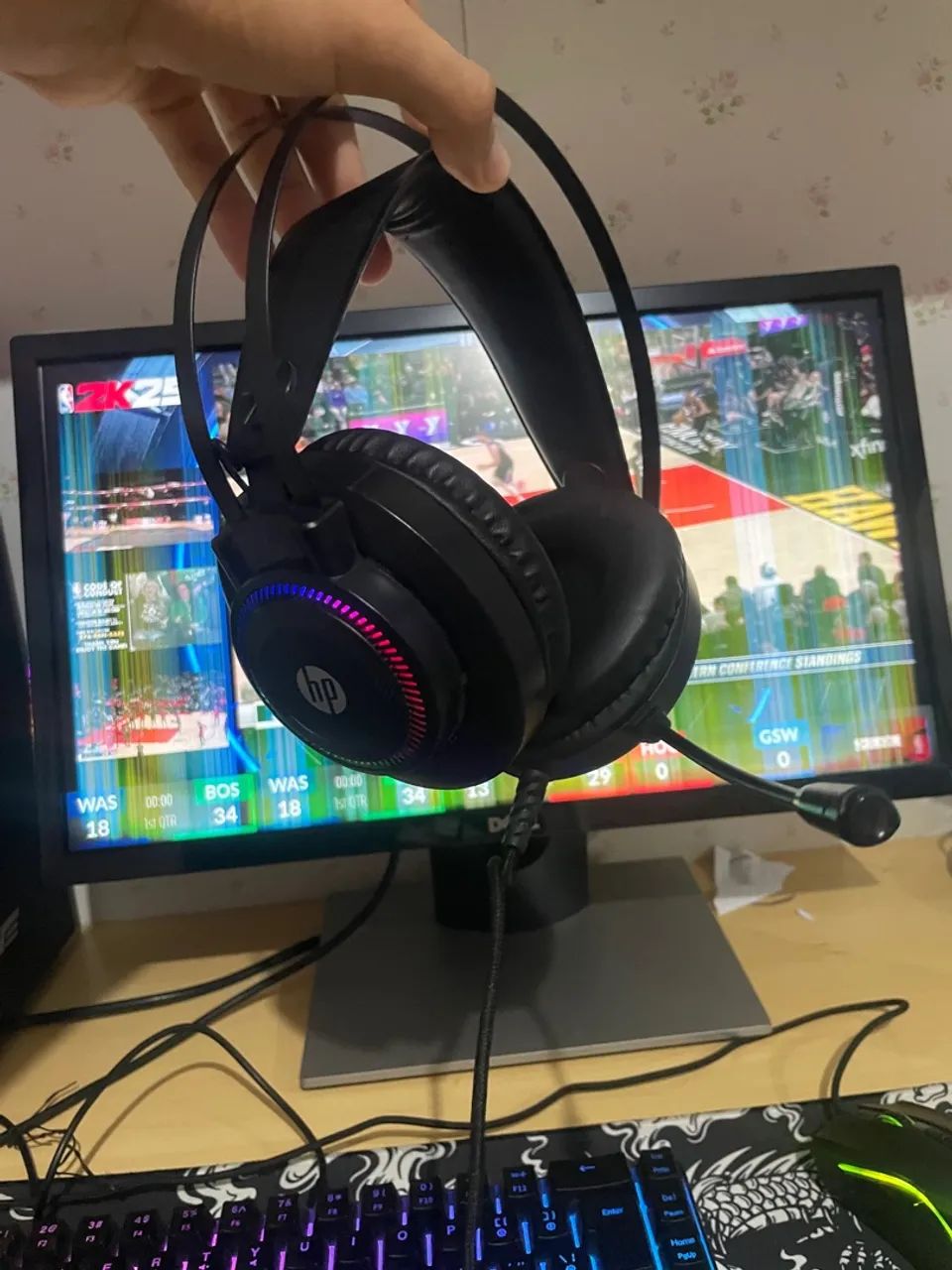 Headset gamer HP64291869361538120