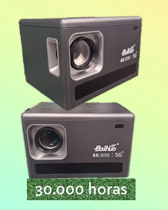 Projetor Baìhuò 6K 5G - 30.000 horas