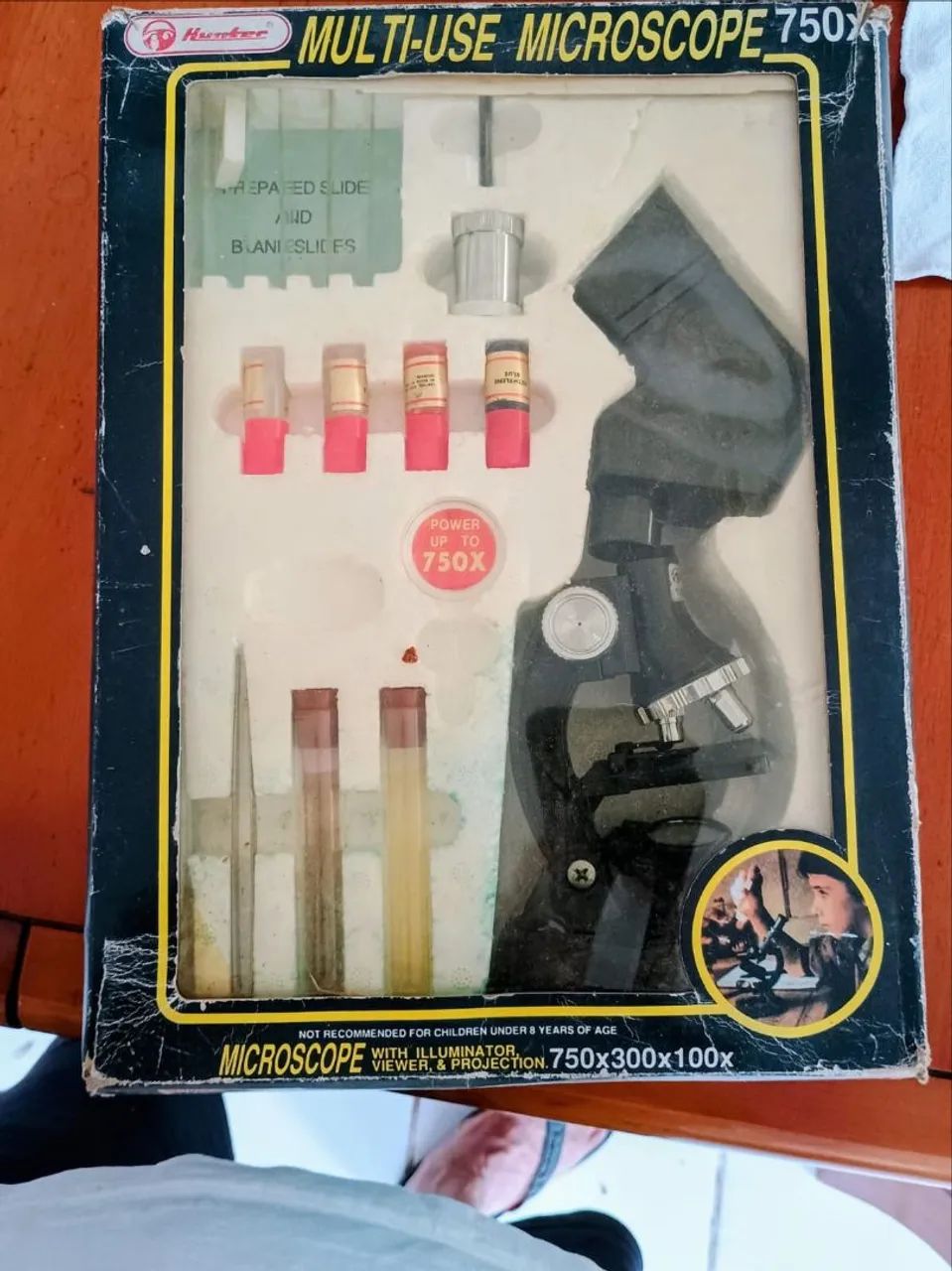 Microscópio Multi-Use 750x - Brinquedo Educacional