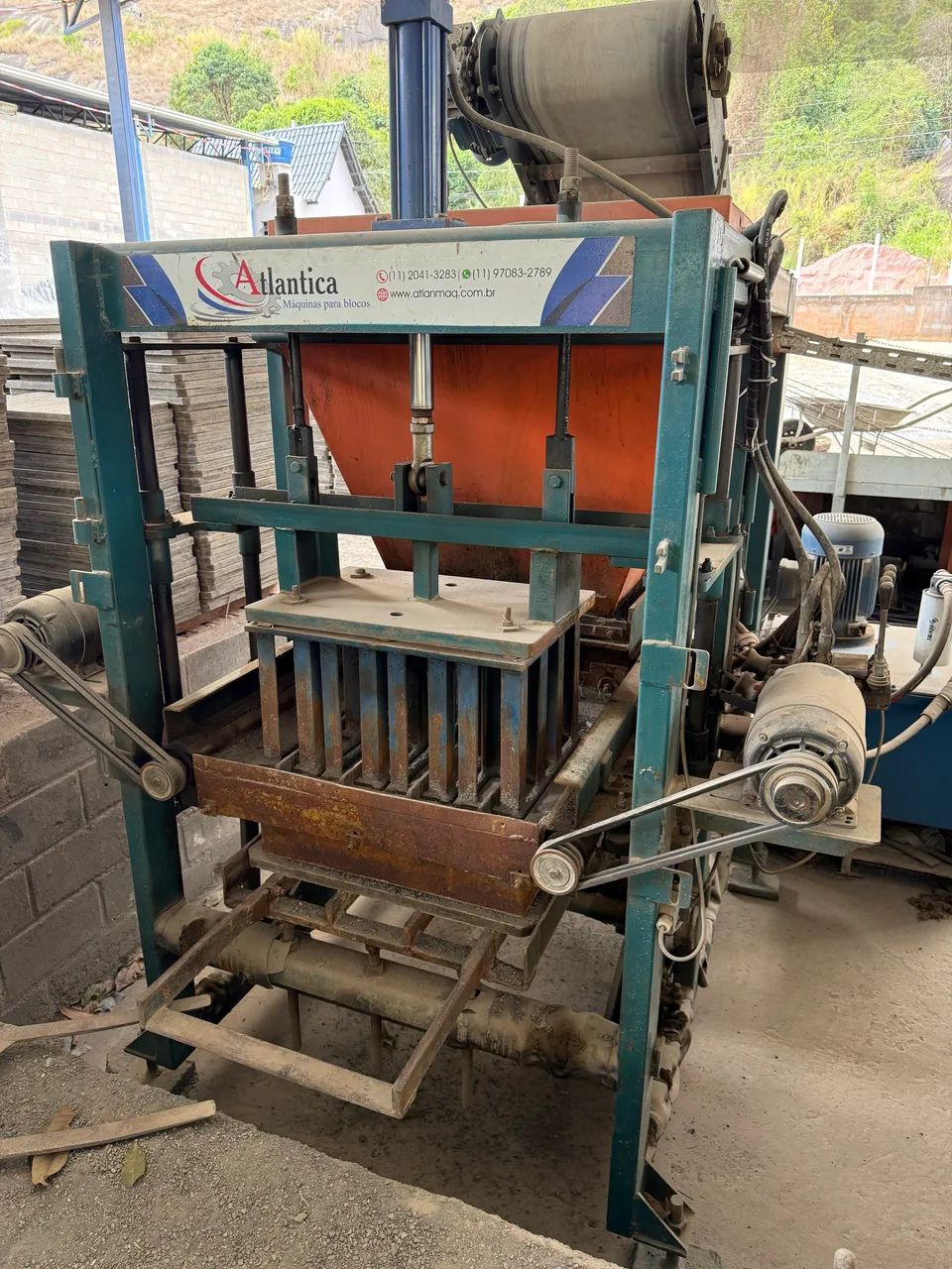 Máquina de blocos hidráulica 64374699299074120