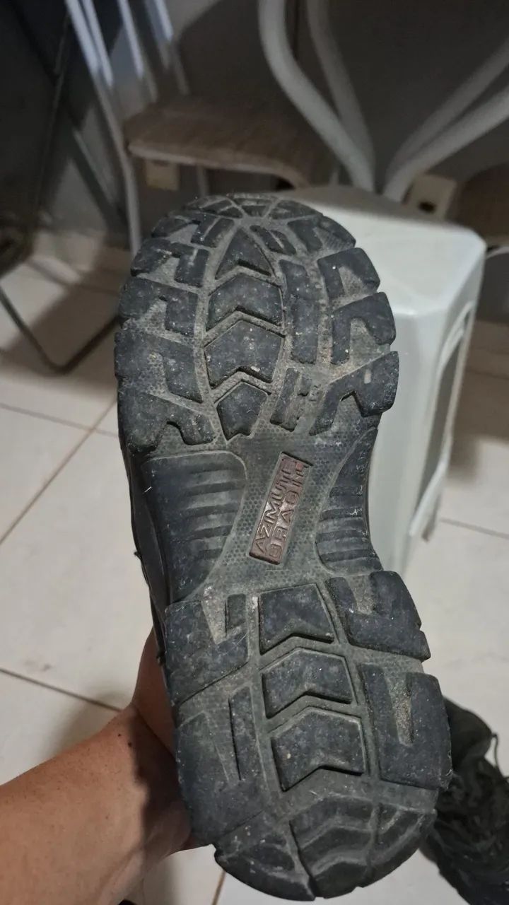 Bota em couro legítimo para pilotar N°39/40 - Foto 5