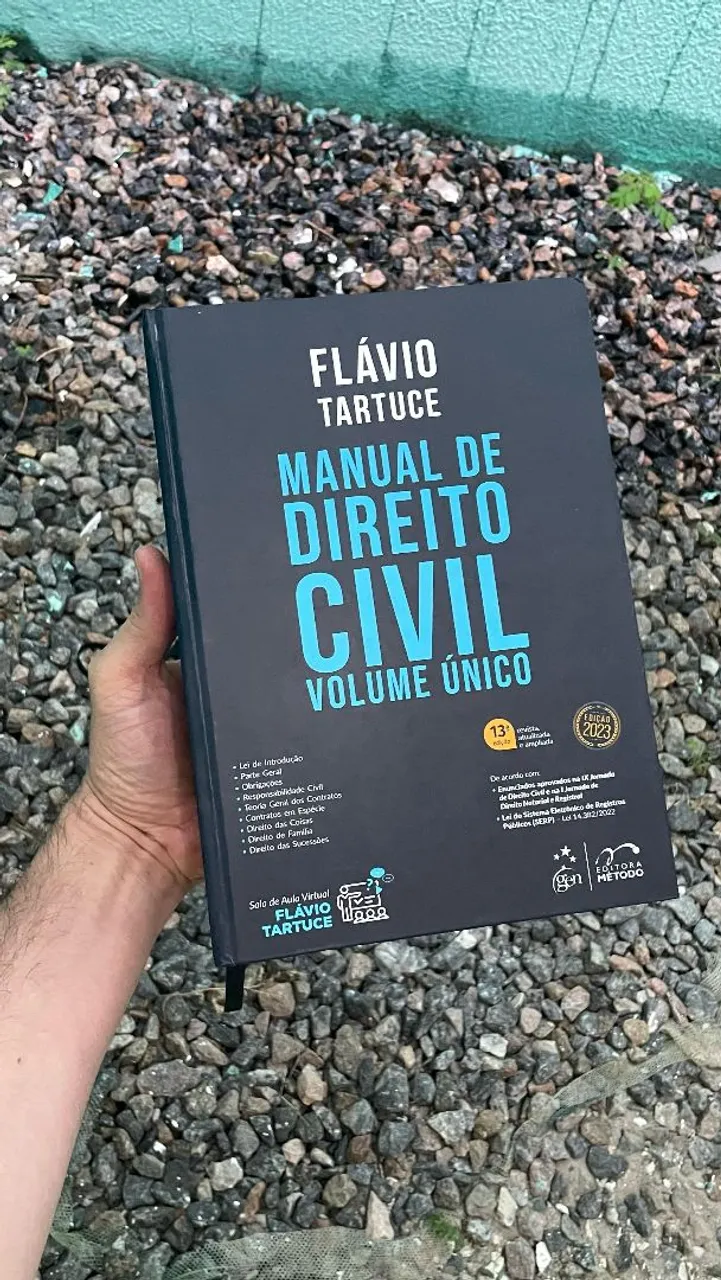 Livro: Manual de Direito Civil - Flávio Tartuce - 13ª Edição