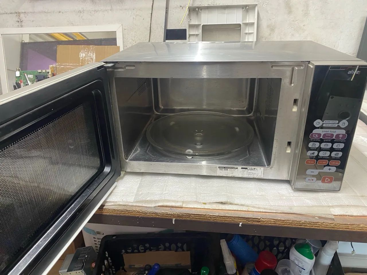 Micro-ondas Panasonic 30 Litros / microondas Brastemp 30 litros  - Foto 2