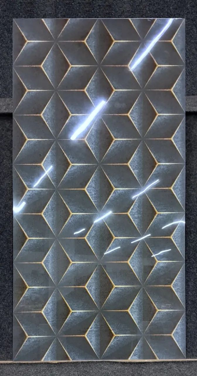 Piso Polido Retificado "Gran Diamante Black" 60x120cm - R$ 59,90 o m²