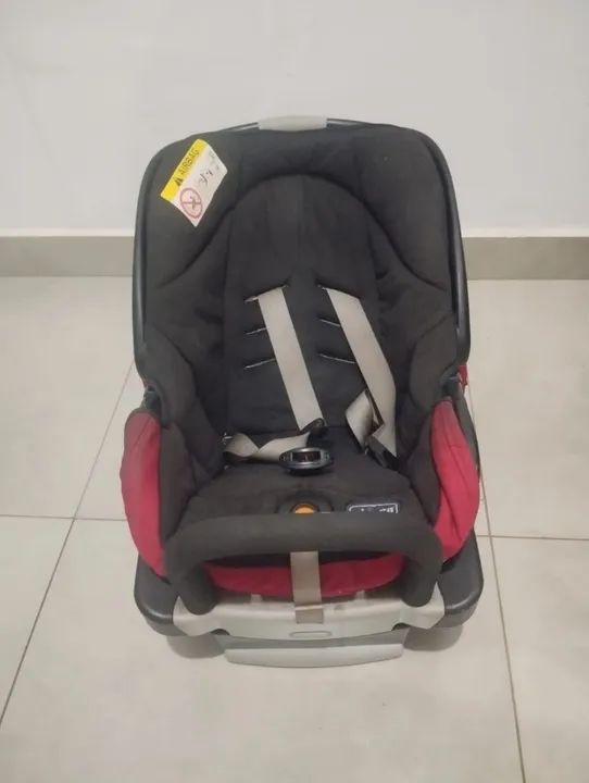 carrinho de bebe e cadeirinha chicco - Foto 6