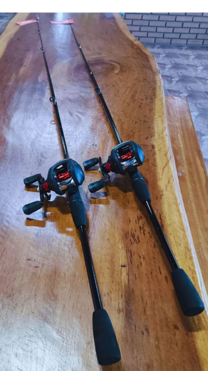 Carretilha, Molinetes, Varas de Pescaria  - Foto 4