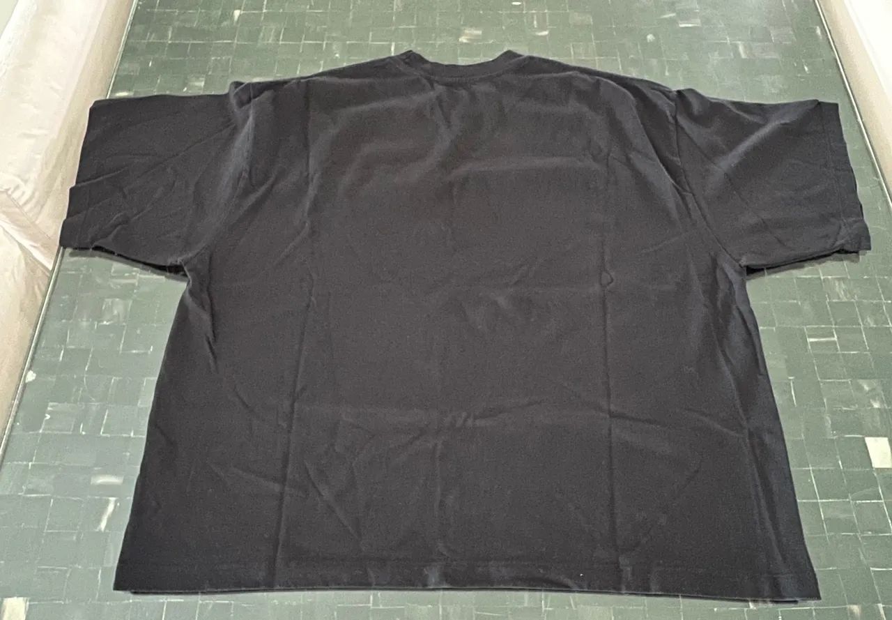 Camiseta preta Oversized EGHO  - Foto 4