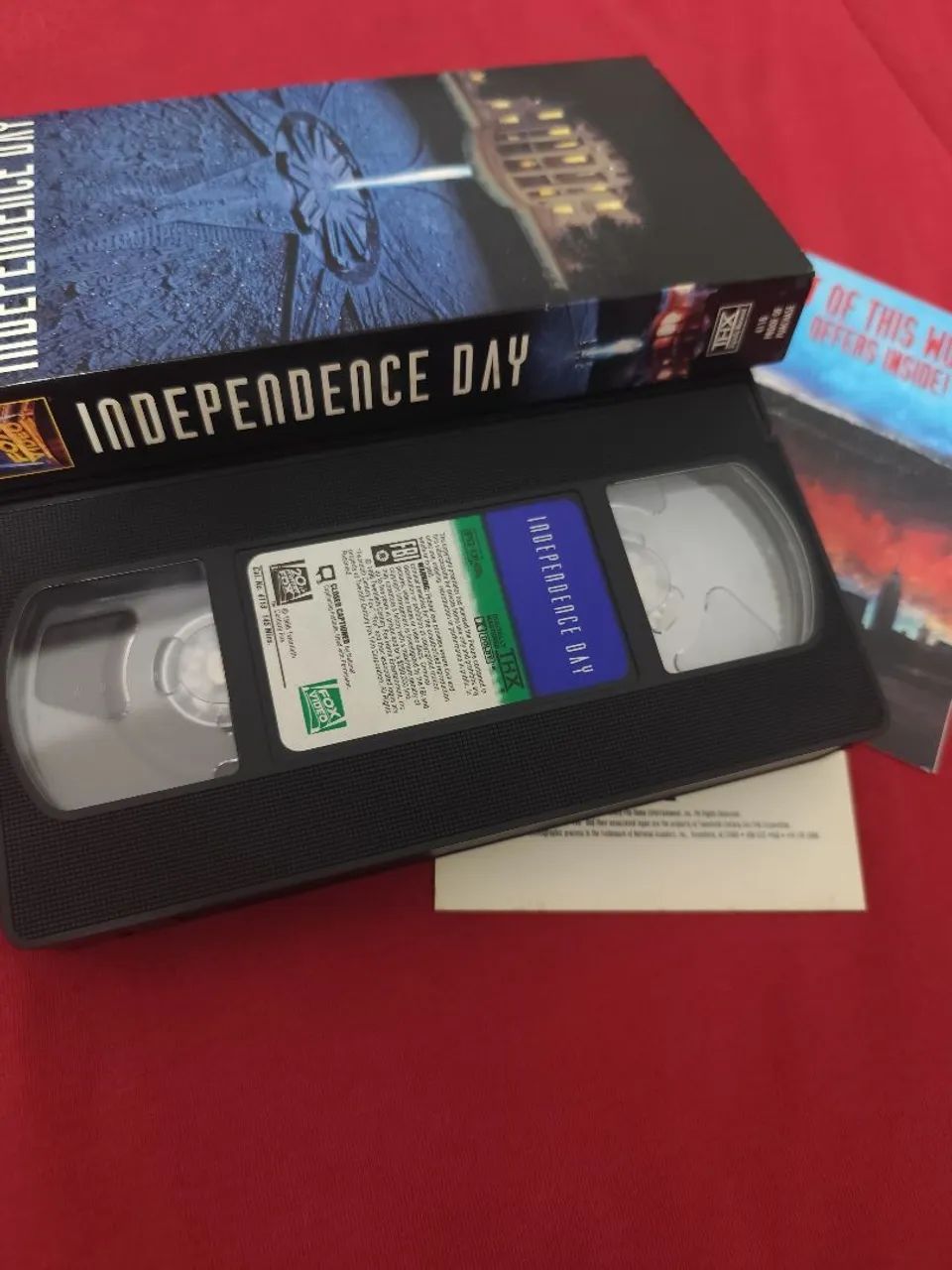 VHS Independence Day - Importado - Com Lenticular - Foto 3