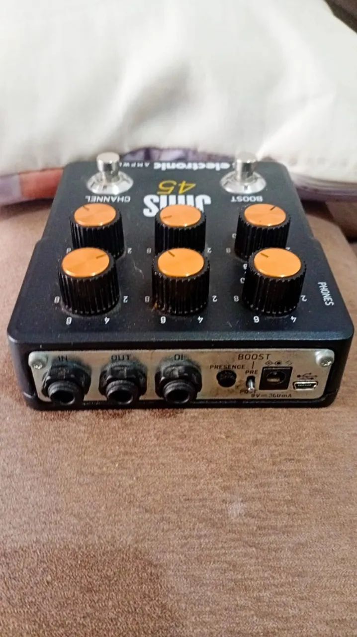 Pedal Tc Electronic Jims 45 Preamp Simulação De Amplificador