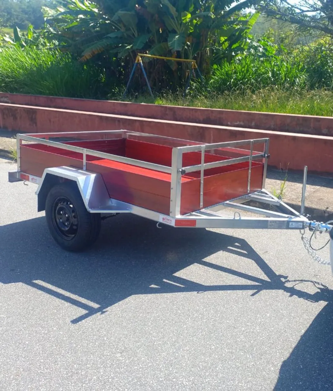 Carreta reboque para carro