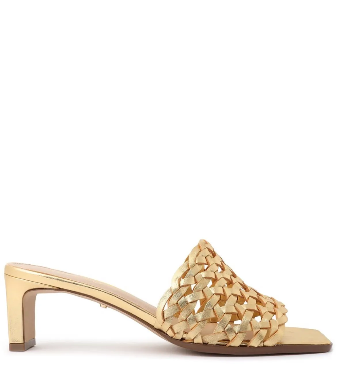 Tamanco Arezzo dourado Número 36