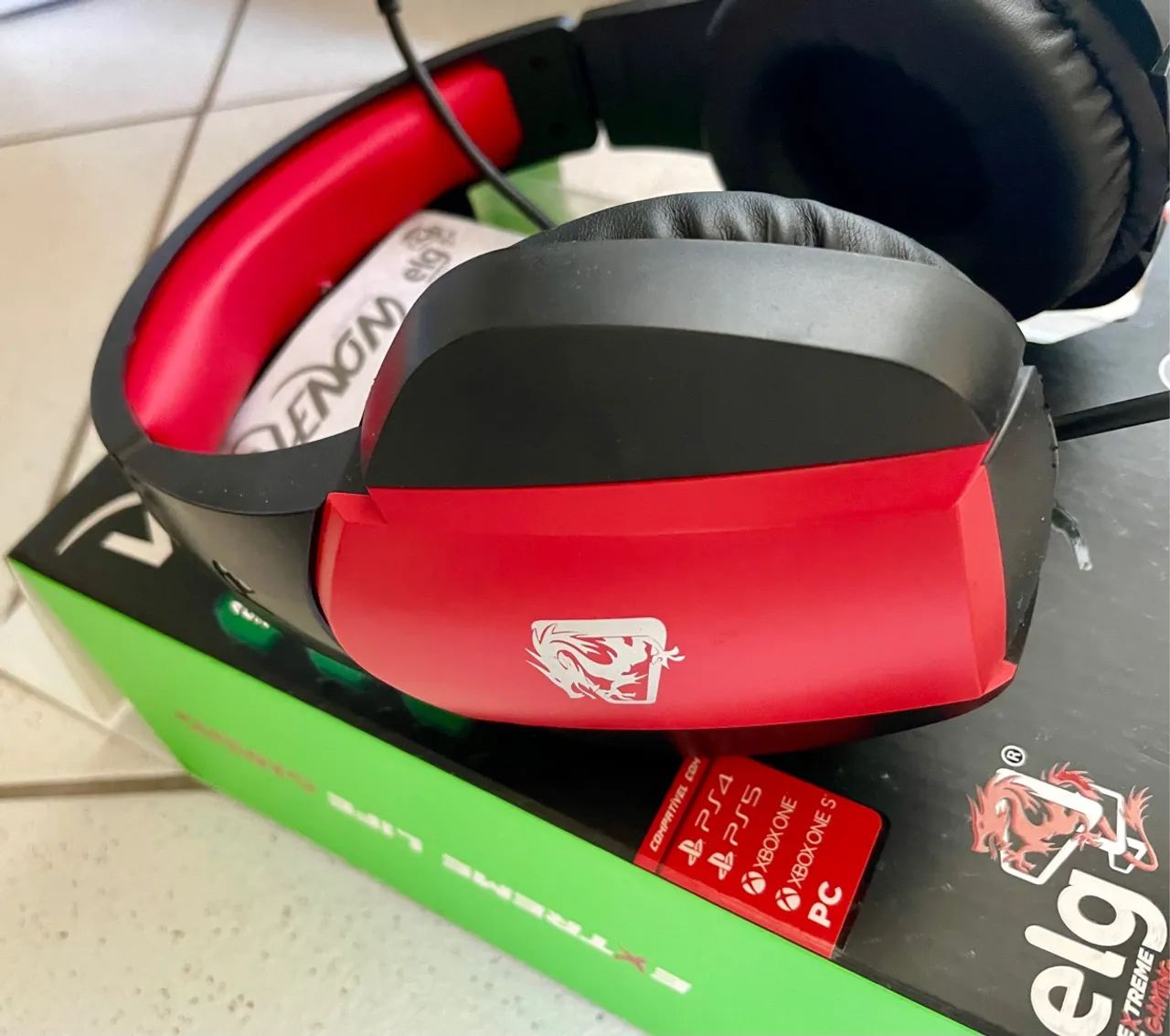 Headset gamer Venon Elg com fio - Foto 2