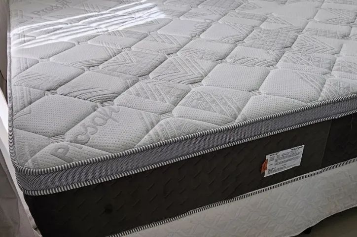 Colchão e cama box King size ótima qualidade e novinho - Foto 5