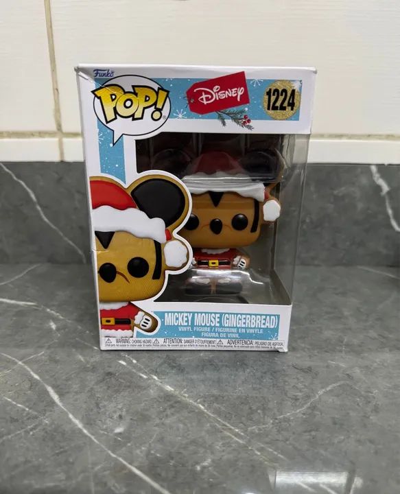 Funko Pop Mickey Mouse Gingerbread - Novo