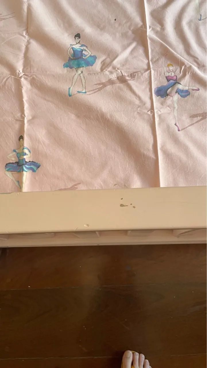 Cama de madeira maciça laqueada tamanho junior  - Foto 5