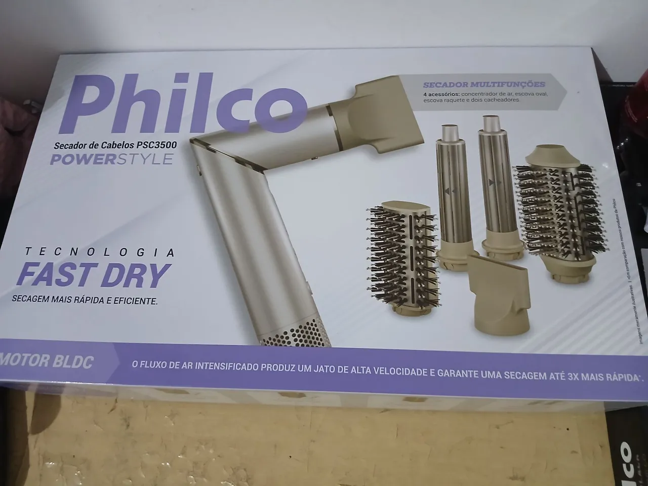 Secador de Cabelo Philco Power Style PSC3500 Multifuncional