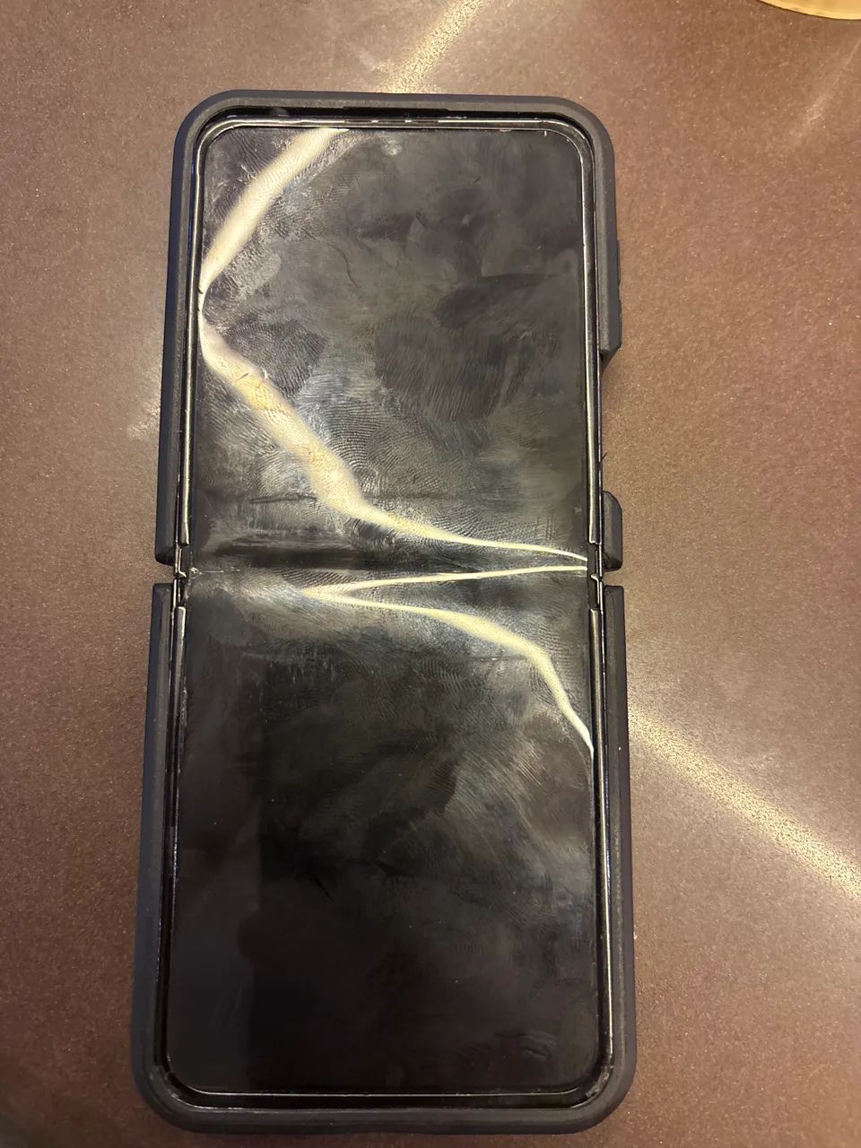 Z flip Retirada de peça 