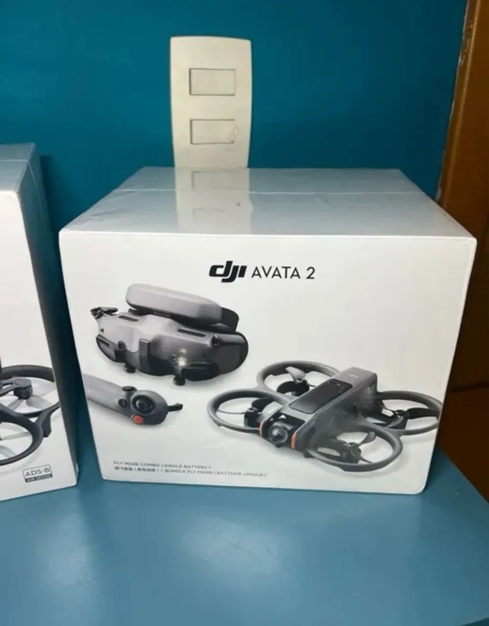 Drone Dji Avata 2 kit combo 3 baterias - Lacrado Anatel - Nota Fiscal - Foto 4