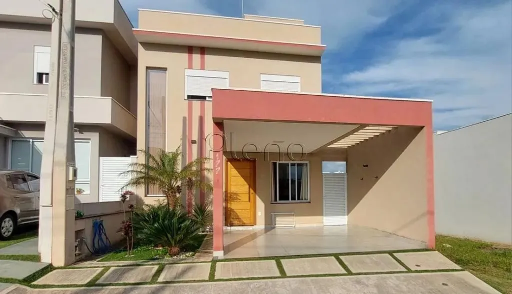 Sobrado à venda em Indaiatuba, Jardim Park Real, com 3 quartos, com 120 m²