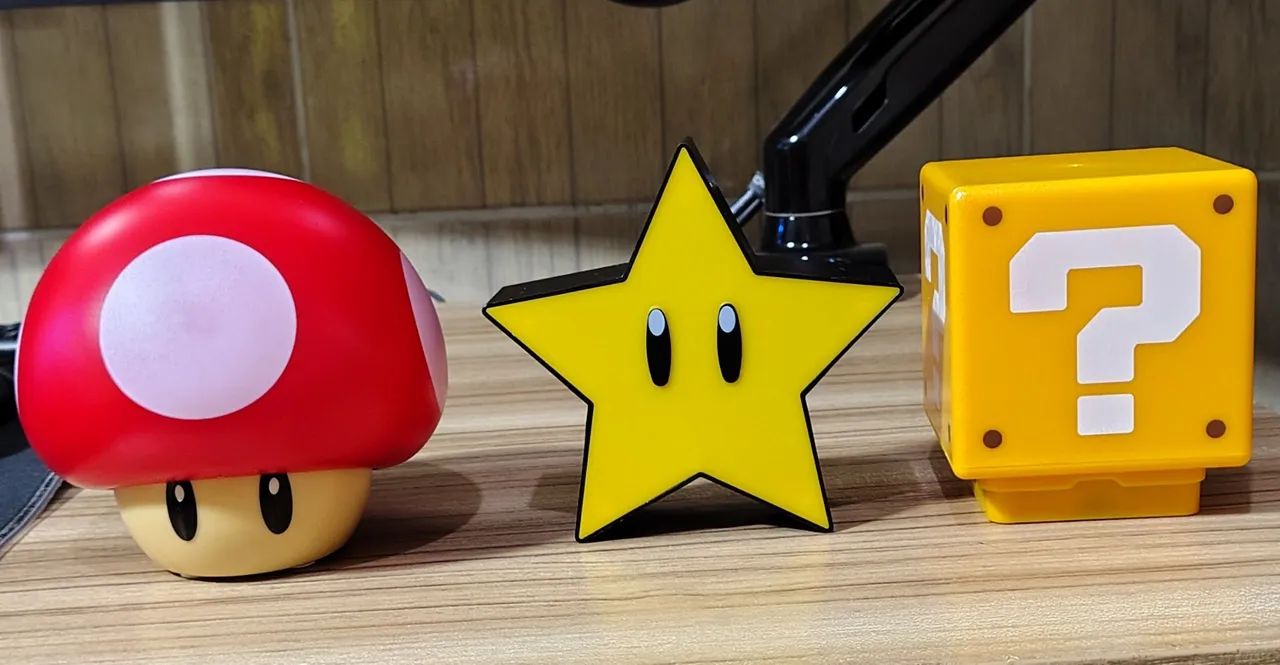 Kit 3 luminária do super Mario Bros muito linda  - Foto 6