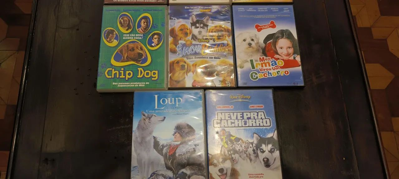  DVDs de filmes infantis com cachorros - Foto 3