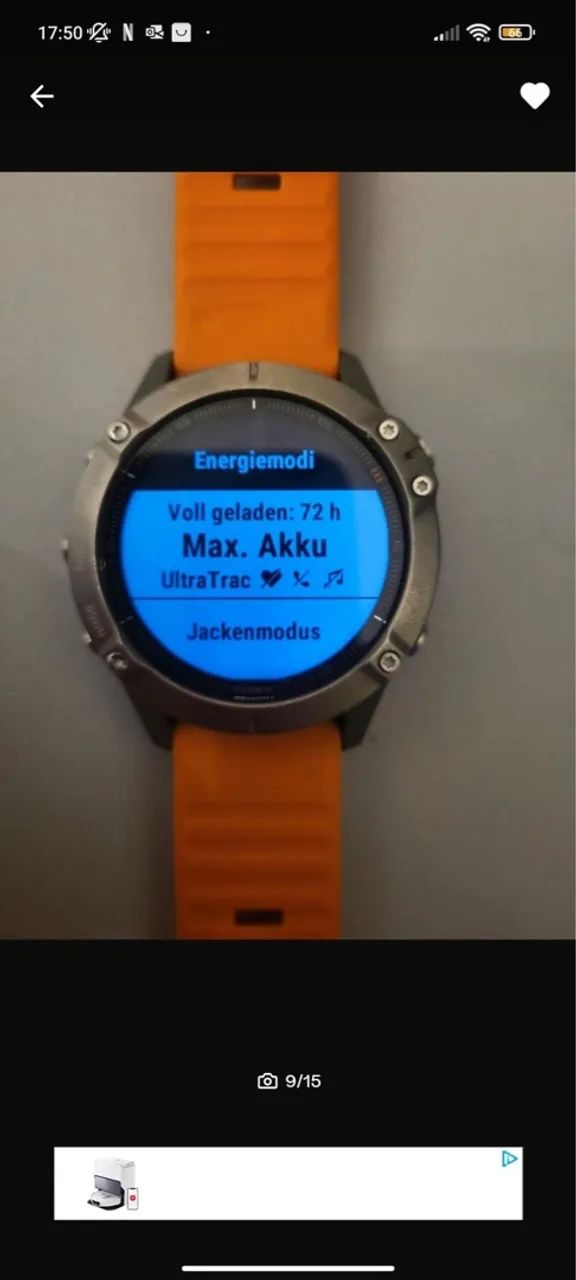 Garmin Fênix 6 Sapphire - Relógio Premium Multiesportivo - Foto 3