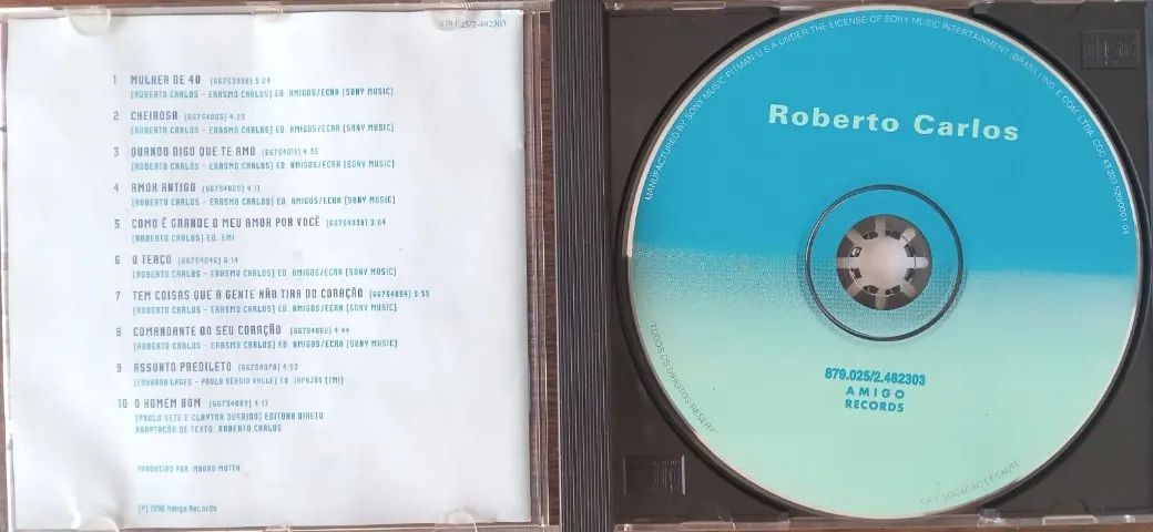 Cd Roberto Carlos  - Foto 3