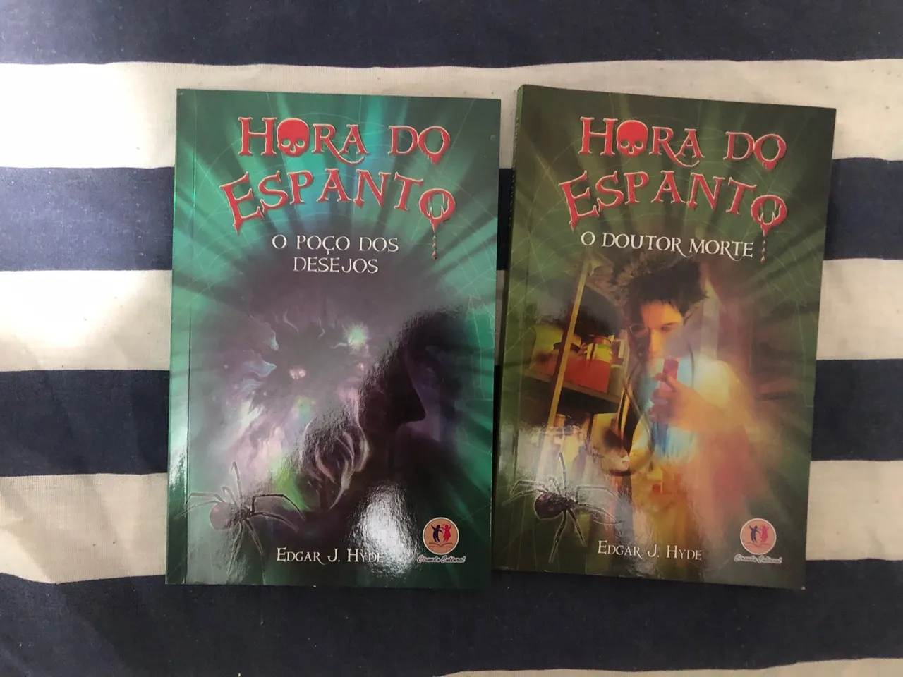 Livros de Hora do Espanto - O Poço dos Desejos e O Doutor Morte