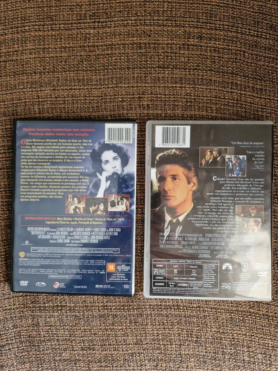 DVD Disque Butterfield 8 e As Duas Faces de um Crime - Foto 2