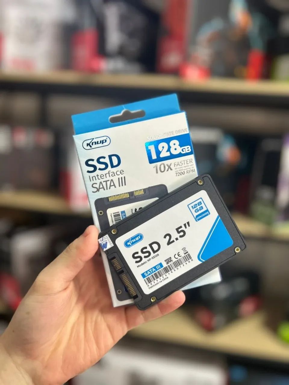 SSD SATA III KNUP 128GB, A PRONTA ENTREGA