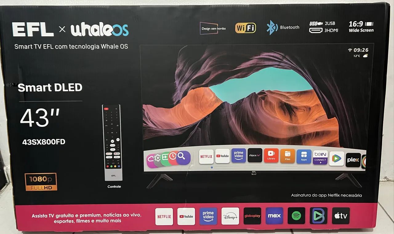 Tv EFL 43 Nova Lacrada