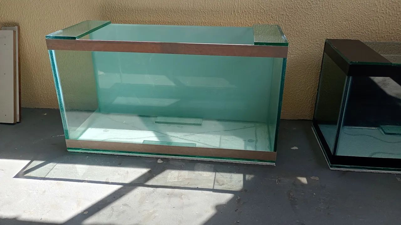 Aquário 96 litros vidro de 10 mm