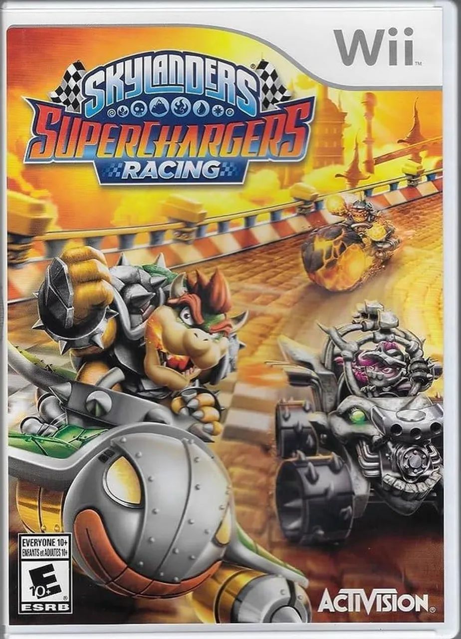 Kit skylander bowser amiibo lacrado  - Foto 6