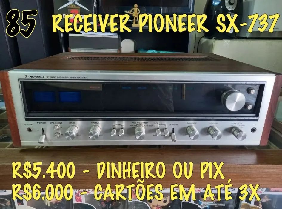 RECEIVER PIONEER SX-737