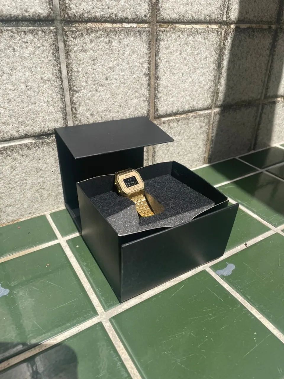 Relógio Casio Dourado